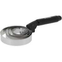 Escova metálica redonda Hippotonic Glitter Preto Escova metálica redonda Hippotonic Glitter Preto