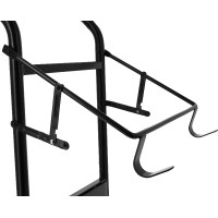 Carrinho porta-sela desmontável Hippotonic Preto Carrinho porta-sela desmontável Hippotonic Preto