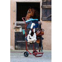 Carrinho porta-sela desmontável Hippotonic Preto Carrinho porta-sela desmontável Hippotonic Preto