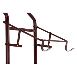 Carrinho porta-sela desmontável Hippotonic Bordéus Bordô Carrinho porta-sela desmontável Hippotonic Bordéus Bordô