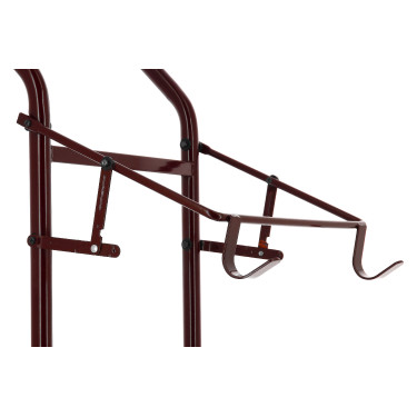 Carrinho porta-sela desmontável Hippotonic Bordéus Bordô Carrinho porta-sela desmontável Hippotonic Bordéus Bordô