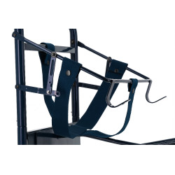 Carrinho porta-sela Hippotonic curto Marinho Azul-marinho