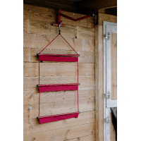 Expositor em forma de escada para cobertor Hippotonic Bordéus Bord&amp;ocirc;