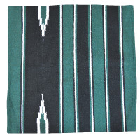 Westride Navajo Teppich Baumwolle/Acryl Verde / preto / branco