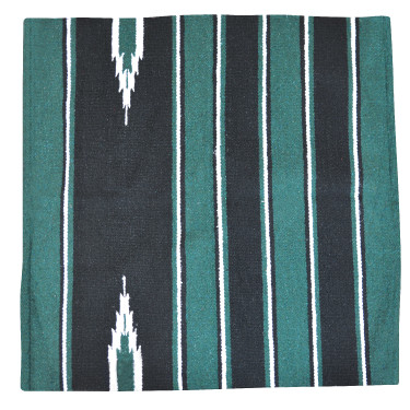 Westride Navajo Teppich Baumwolle/Acryl Verde / preto / branco