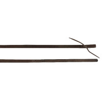 Rênes Westride por Franck Perret couro liso Chocolate
