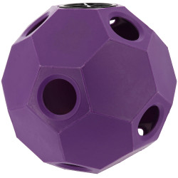 Bola anti-glutão Hippotonic para feno com múltiplos furos Violeta Bola anti-glutão Hippotonic para feno com múltiplos furos Violeta