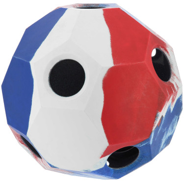 Bola anti-glutão Hippotonic para feno com múltiplos furos Multicolor