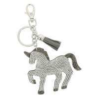 Chaveiro Equi-Kids Piaffer Prata / preto Chaveiro Equi-Kids Piaffer Prata / preto