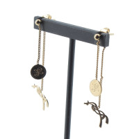 Brincos Pénélope Yuna Dourada Ouro Brincos Pénélope Yuna Dourada Ouro