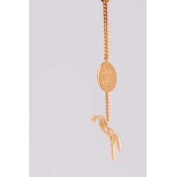 Brincos Pénélope Yuna Dourada Ouro