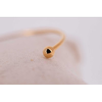 Pulseira Pénélope Jonc Dourada Ouro Pulseira Pénélope Jonc Dourada Ouro