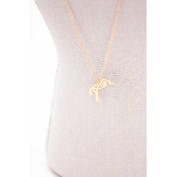 Colar Pénélope Angèle Dourado Ouro