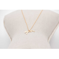 Colar Pénélope Angèle Dourado Ouro