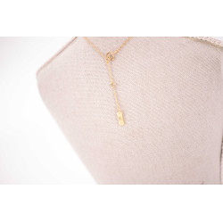 Colar Pénélope Angèle Dourado Ouro