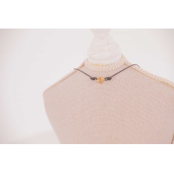 Colar equestre Pénélope GM Dourado Ouro