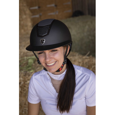 Capacete Equithème Airy L Preto / preto