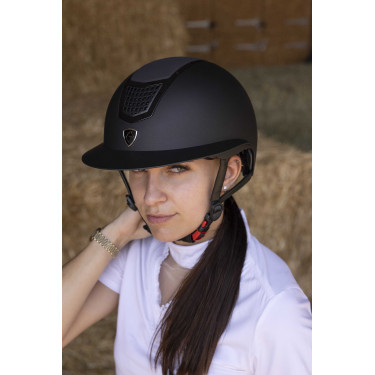 Capacete Equithème Airy L Preto / preto