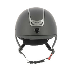 Capacete Equithème Pepit Preto / cromado