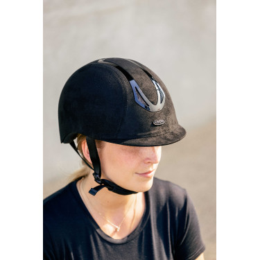 Capacete Choplin Aero Velvet Preto / brilhante