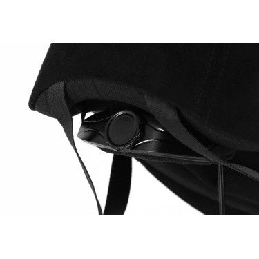 Capacete Choplin Aero Velvet Preto / brilhante