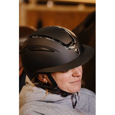 Capacete Equithème Agris viseira larga Capacete Equithème Agris viseira larga