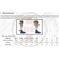 Mini chaps maille 3D Paganini T de T Marron foncé Mini chaps maille 3D Paganini T de T Marron foncé