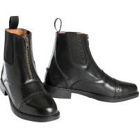 Botas Infantis Equithème Zip Couro Preto Botas Infantis Equithème Zip Couro Preto