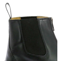 Botas Infantis Equithème Zip Couro Preto