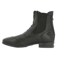 Botas Equithème Zurich com fecho e atacadores Preto