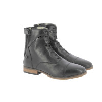 Botas Equithème Wavy com atacadores / fecho éclair Preto Botas Equithème Wavy com atacadores / fecho éclair Preto