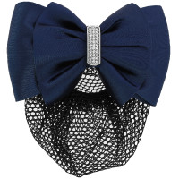 Rede para cabelo Equithème Strass Azul-marinho
