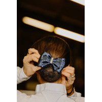 Rede para cabelo Equithème Strass Azul-marinho Rede para cabelo Equithème Strass Azul-marinho