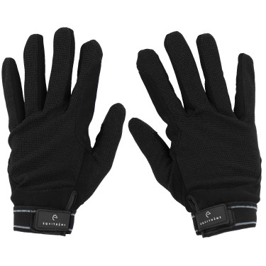 Luvas Equithème Mesnil Preto