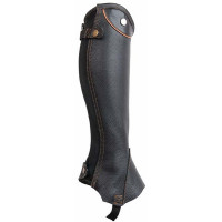 Mini chaps de couro Schubert T de T Castanho escuro Mini chaps de couro Schubert T de T Castanho escuro