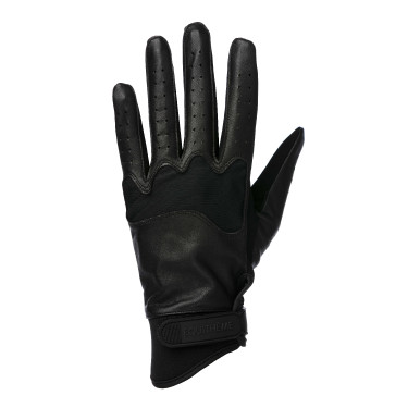 Luvas Equithème Soft couro Preto Luvas Equithème Soft couro Preto