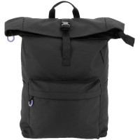 Mochila Equithème Roll-top Urban Preto Mochila Equithème Roll-top Urban Preto