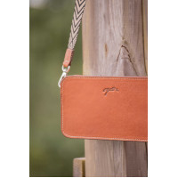 Bolsa tiracolo Pénélope Lizzie Conhaque Castanho Bolsa tiracolo Pénélope Lizzie Conhaque Castanho