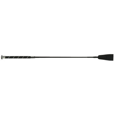 Cravache Whip & Go Inserção com strass Preto