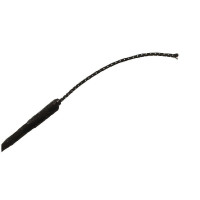 Chicote de dressage Whip & Go ponta de metal Bordô / prata Bord&amp;ocirc;