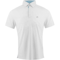Polo em malha Equithème Edy Branco