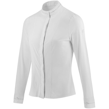 Camisa Equithème Julia Branco Camisa Equithème Julia Branco