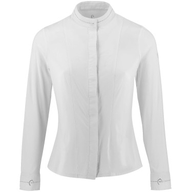 Camisa Equithème Julia Branco Camisa Equithème Julia Branco