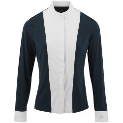 Camisa Equithème Julia Azul-marinho