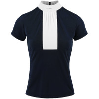 Polo Equithème Doha de mangas curtas Azul-marinho Polo Equithème Doha de mangas curtas Azul-marinho