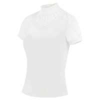 Polo Equithème London Infantil Branco Polo Equithème London Infantil Branco