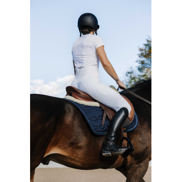 Polo Equithème Tóquio Cinzento-acastanhado Polo Equithème Tóquio Cinzento-acastanhado