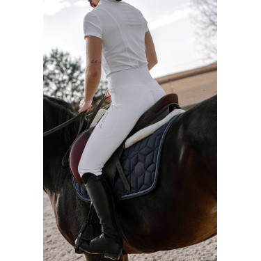 Polo Equithème Tóquio Cinzento-acastanhado Polo Equithème Tóquio Cinzento-acastanhado