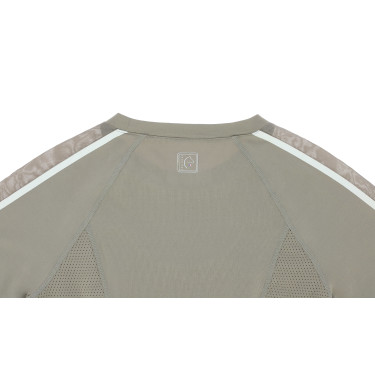 Camiseta Equithème Marion Cinzento-acastanhado Castanho Camiseta Equithème Marion Cinzento-acastanhado Castanho