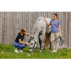 Camiseta Je t'aime Equithème Rosalie Violeta Camiseta Je t'aime Equithème Rosalie Violeta